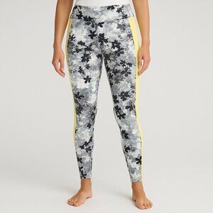 Anne Klein AK Sport Floral Colorblock Leggings Size Small (NWOT)